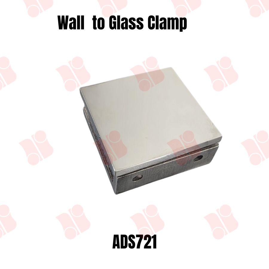 Wall to Glass Clamp Bevel