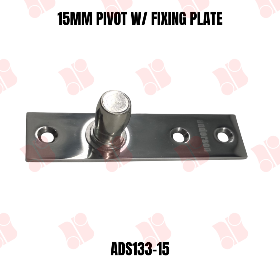 15mm Pivot w/ Fixing Plate