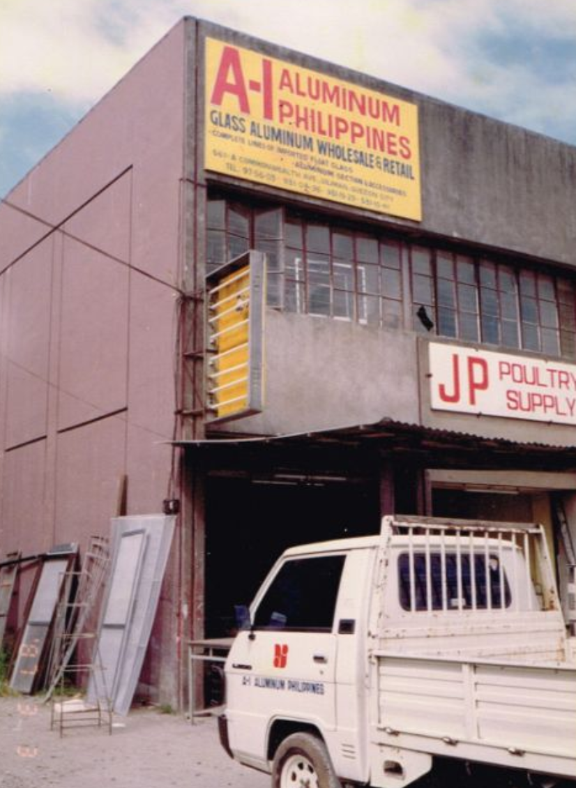 A-I Aluminum Philippines storefront, 1984