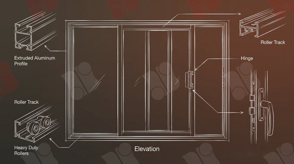 Aluminum profiles and hardware