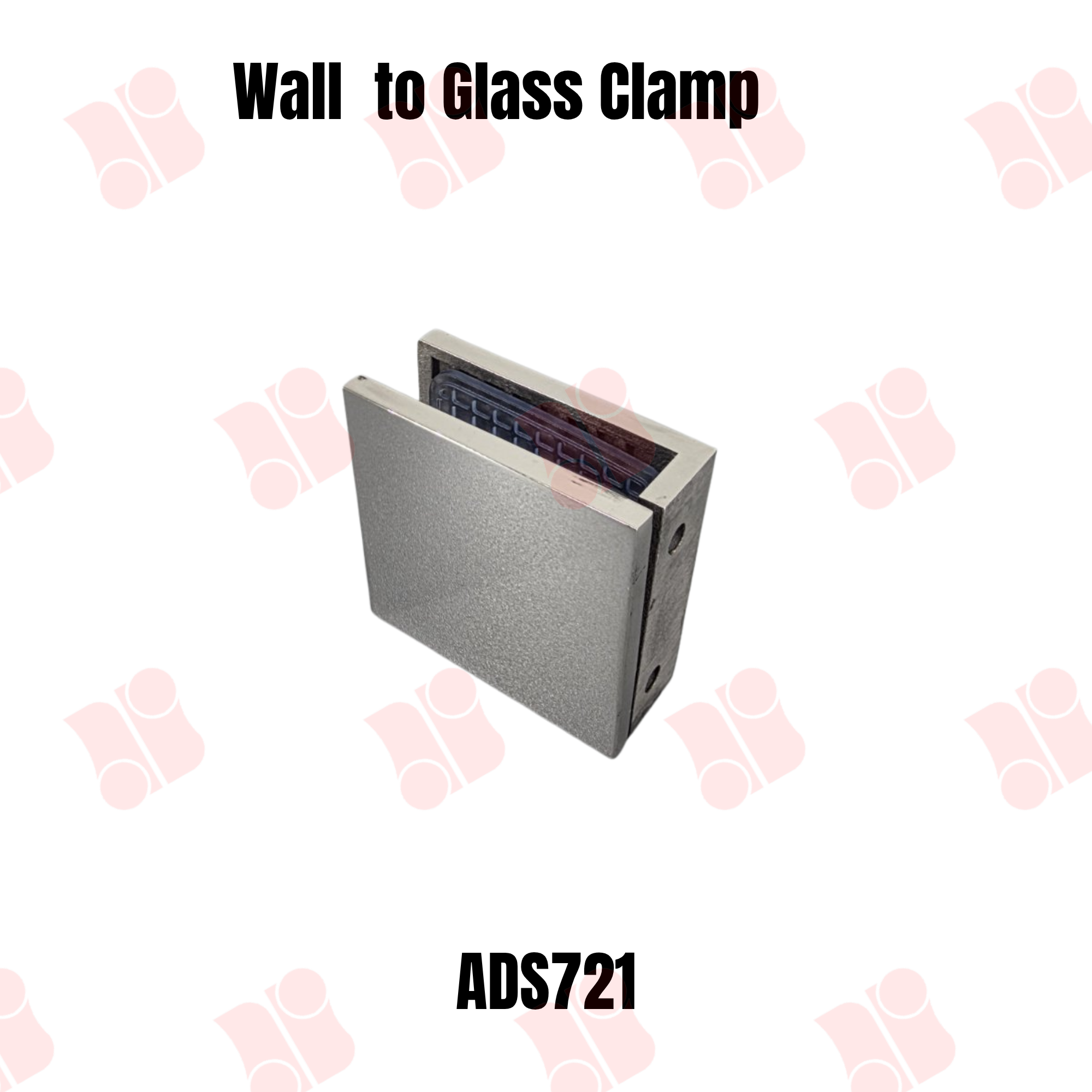 Wall to Glass Clamp Bevel